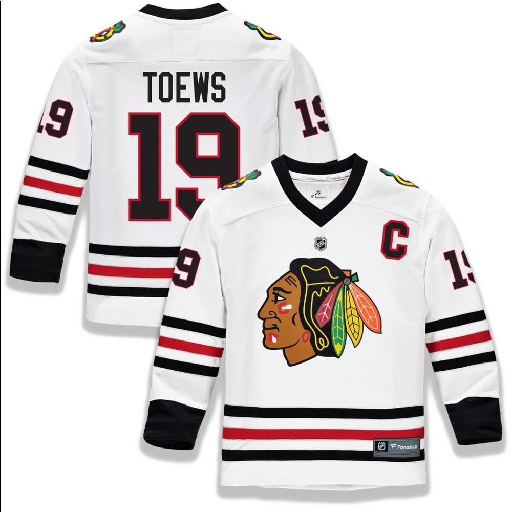 🚨Chicago Blackhawks Jonathan Toews Away Jersey🚨